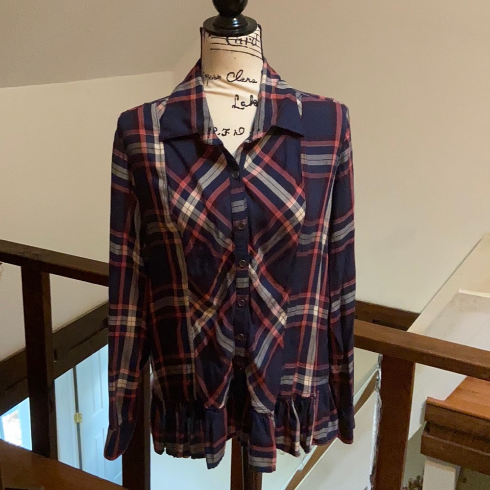 Plaid top!